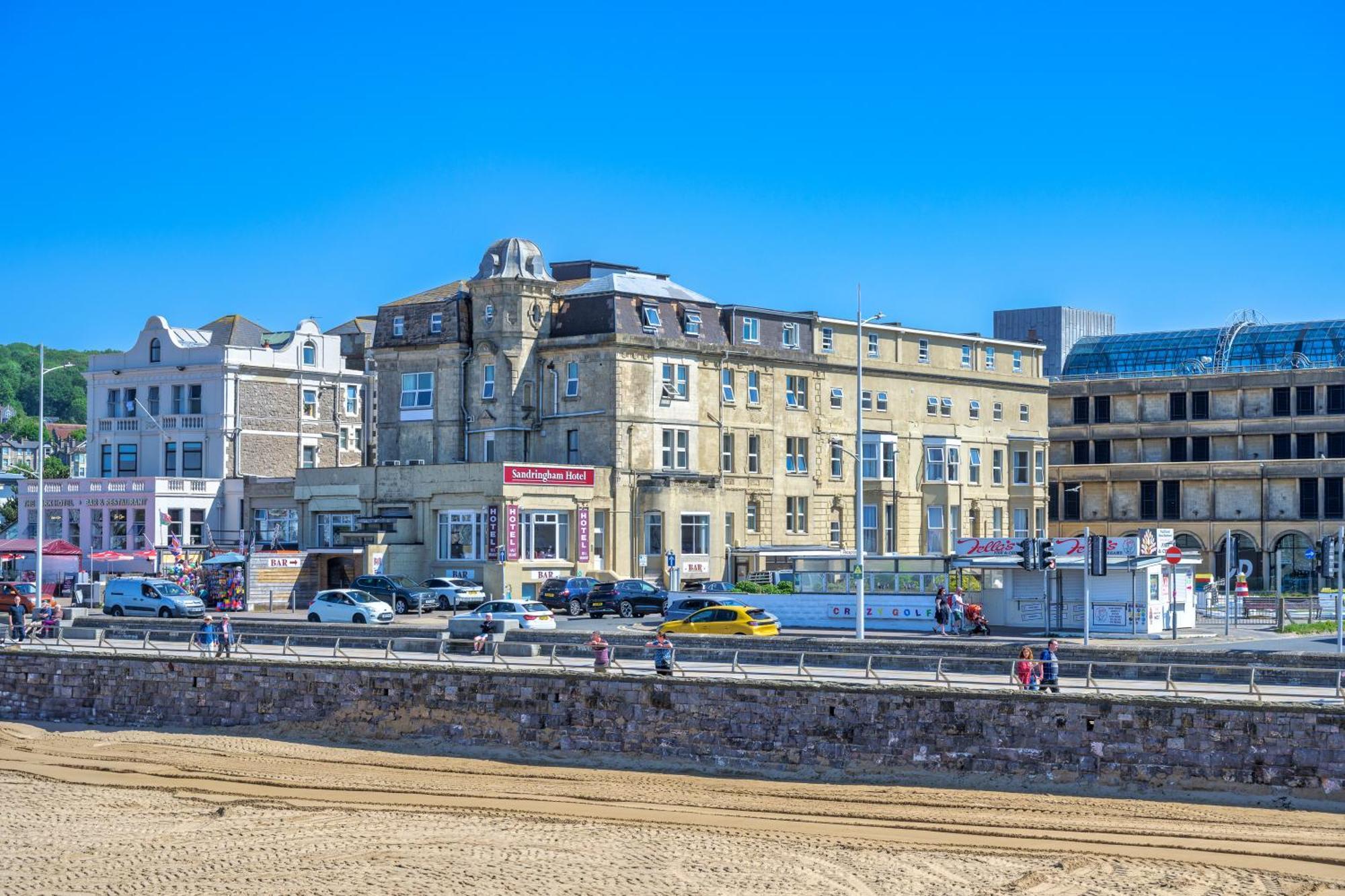 The Sandringham Hotel ويستون سوبر مير المظهر الخارجي الصورة